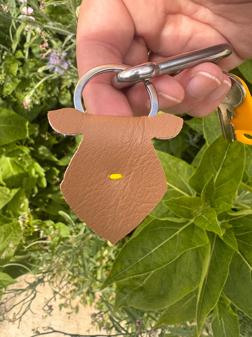 Porte clefs vache